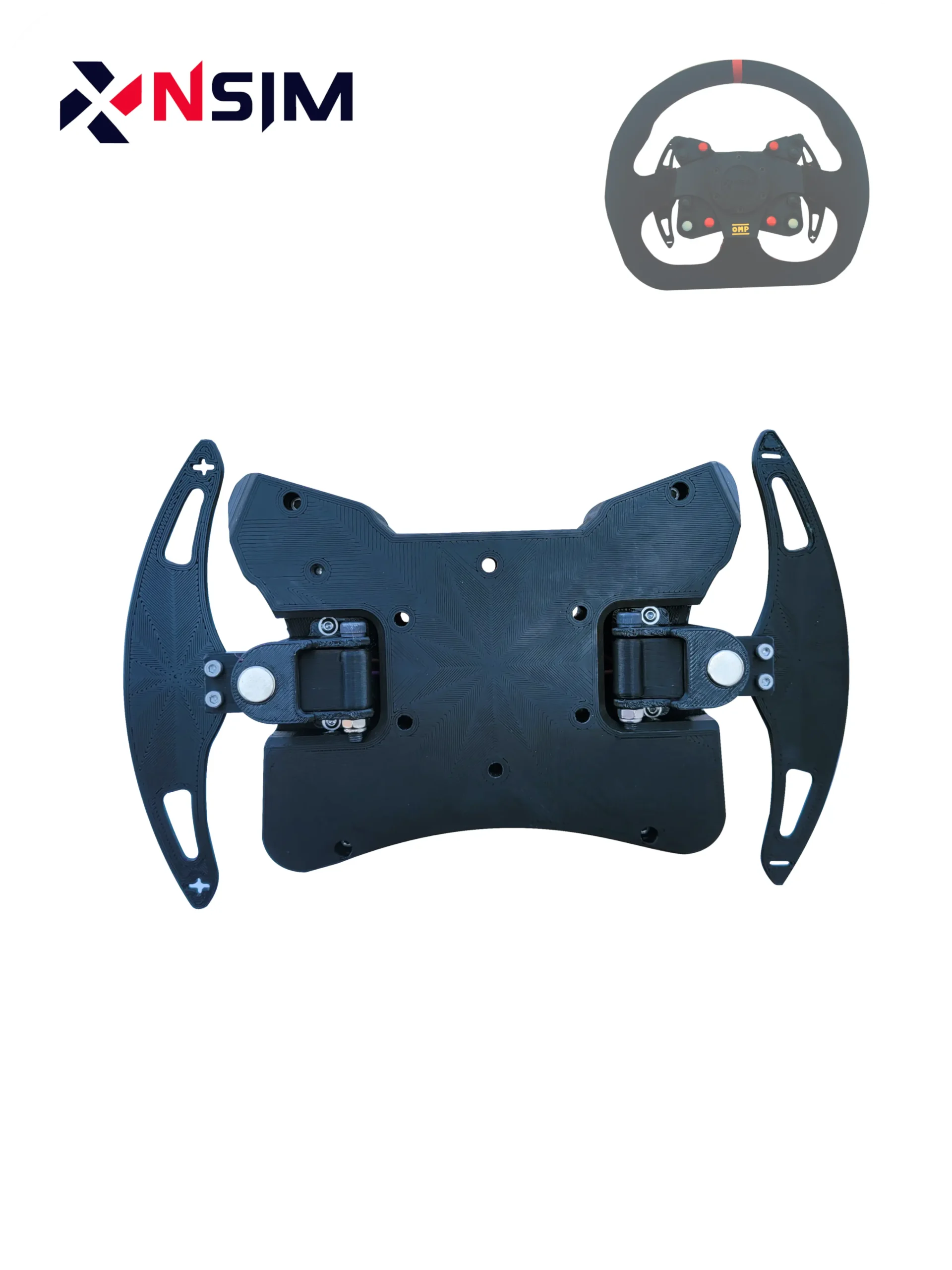 Bezprzewodowy buttonbox do kierownicy z łopatkami - obrazek 2