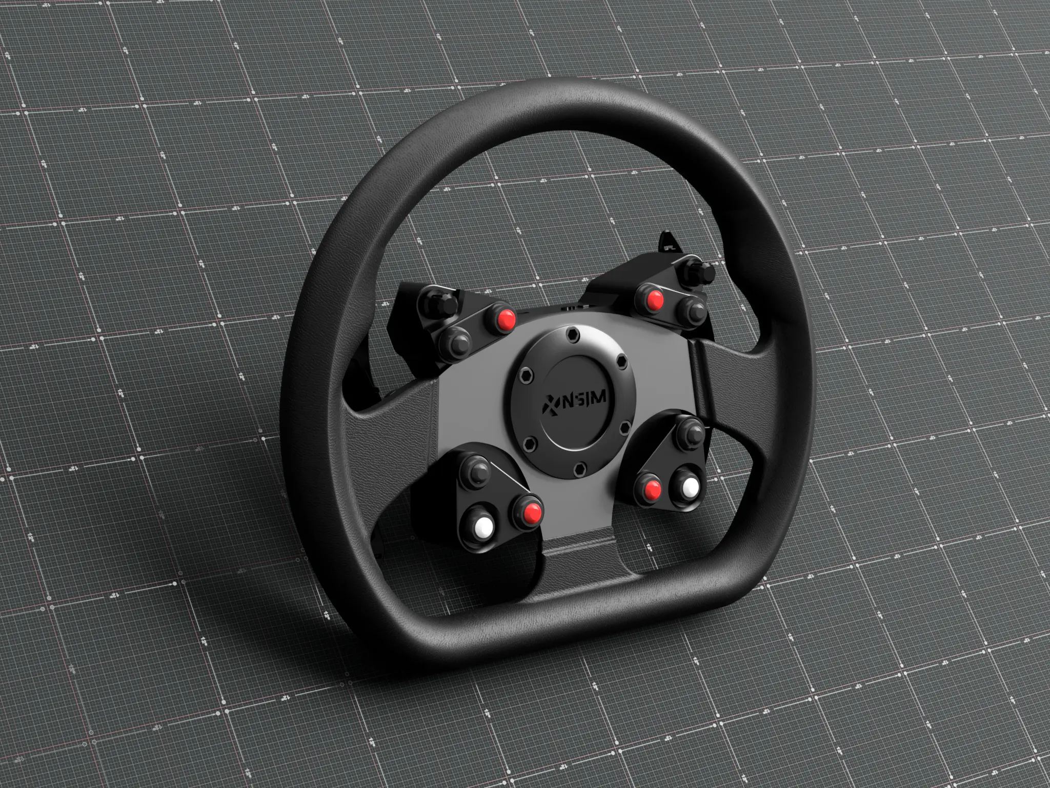 Bezprzewodowy buttonbox do kierownicy z łopatkami - obrazek 3