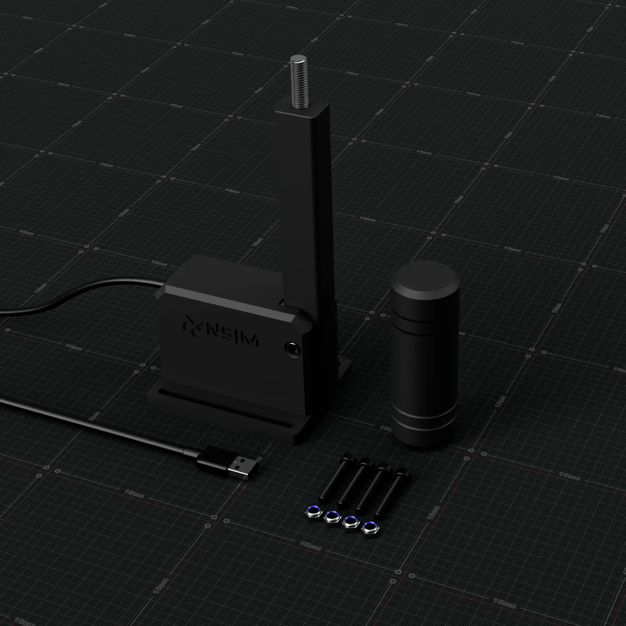 Hamulec ręczny Hydrołapa na czujniku Halla (mocowanie do riga) - obrazek 6